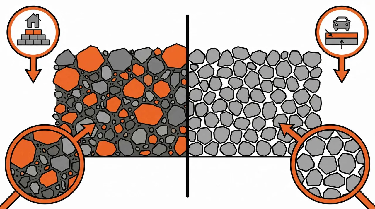 Piedra Triturada vs Grava 57 para Entradas: ¿Qué Piedra es Mejor para su Proyecto?