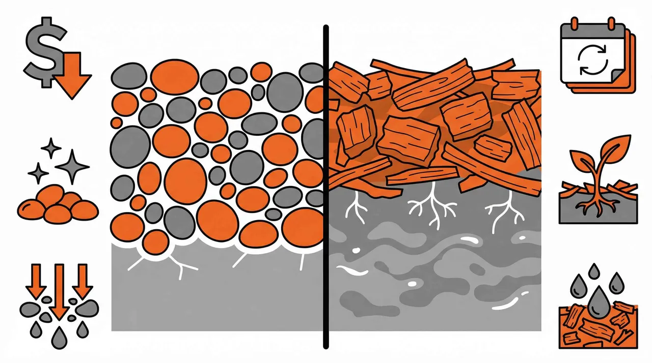 Pea Gravel vs Mulch: Which is Better for Your Yard?