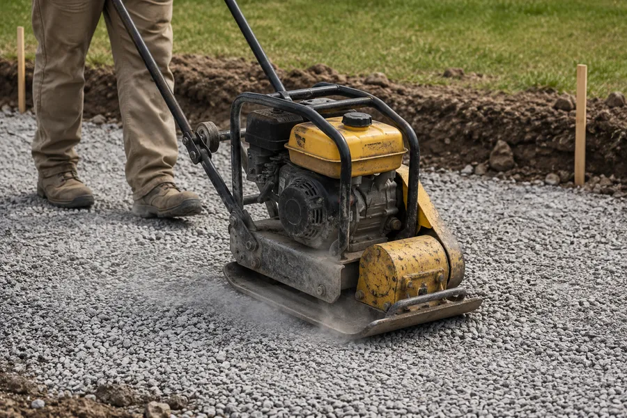 How to Keep Gravel in Place (Grading and Edging)