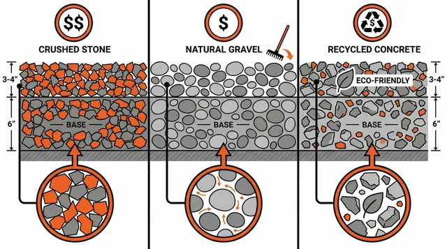Best Rock for Driveway Base  Complete Guide to Crushed Stone, Gravel & More