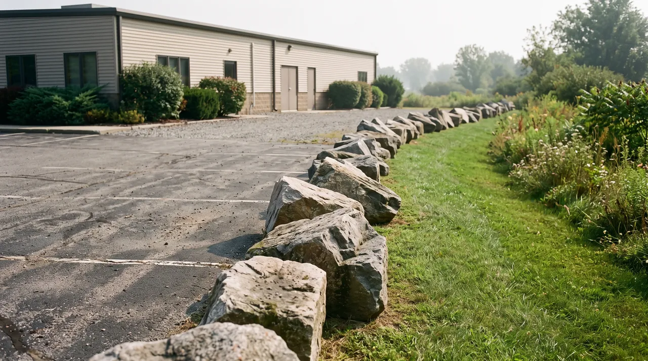 Best Boulders for Parking Lots (Complete Guide)