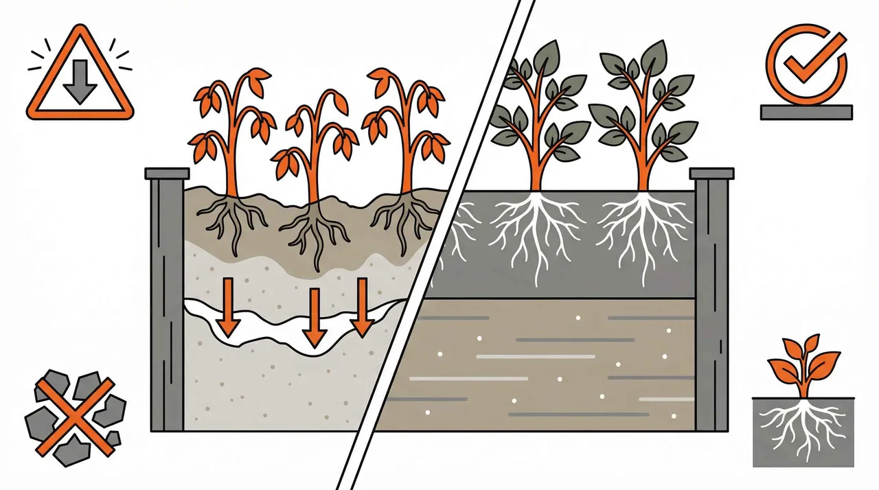 Using Polymeric Sand With Raised Garden Beds: Where It Works and Where It Doesn't