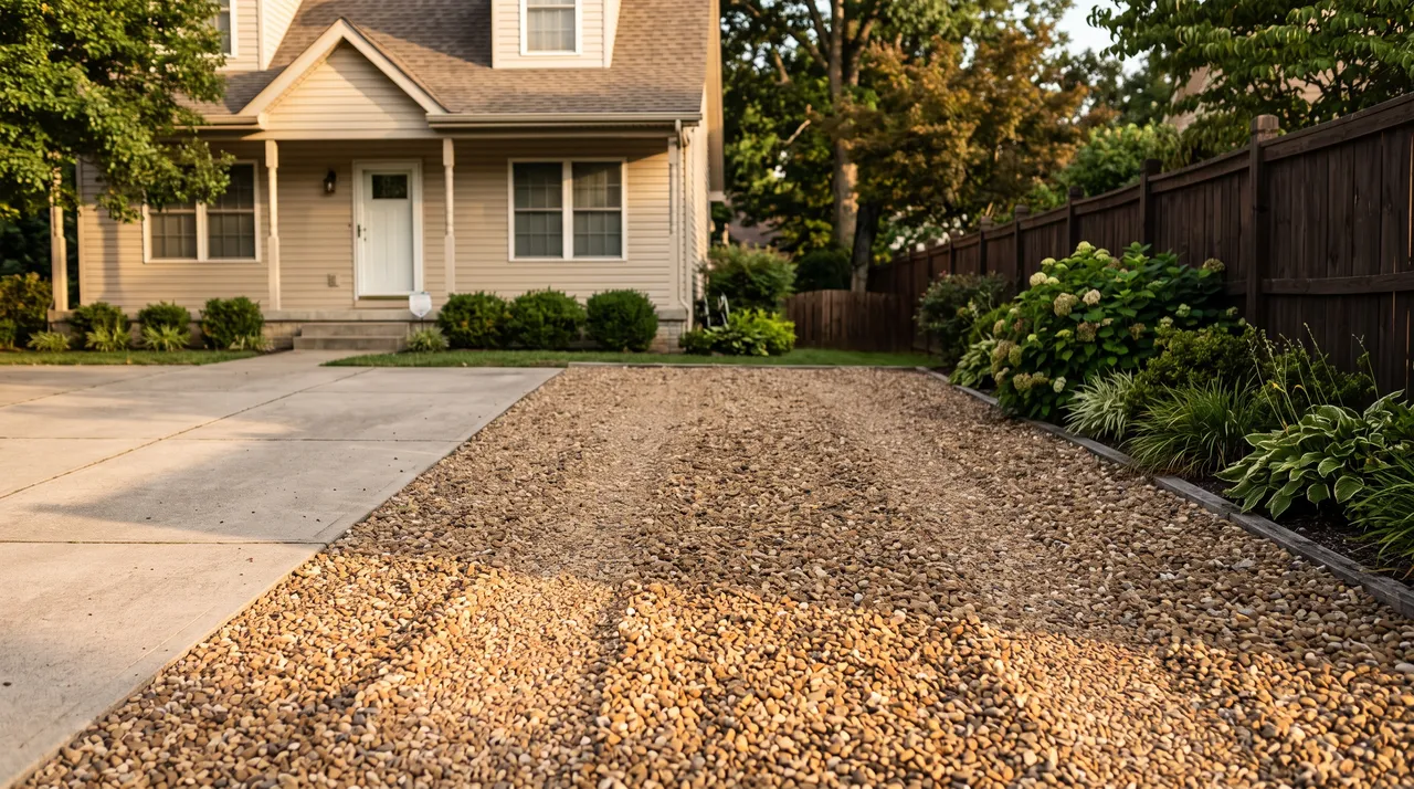 How to Maintain a Pea Gravel Parking Pad