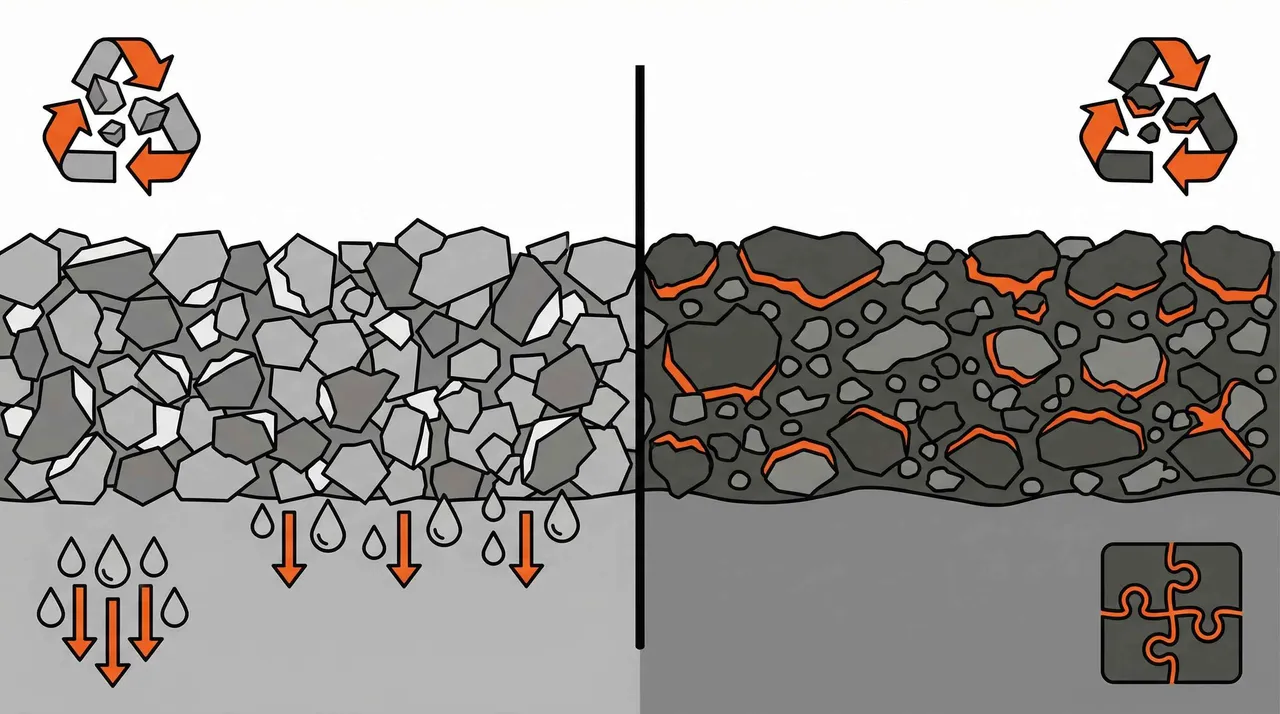 Crushed Concrete vs Recycled Asphalt: Which Is Best for Your Driveway