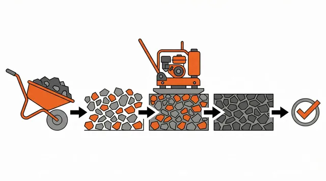 How to compact crushed concrete for driveways and foundations