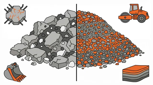 Crushed Concrete vs Flex Base  Which Base Material is Right for Your Project