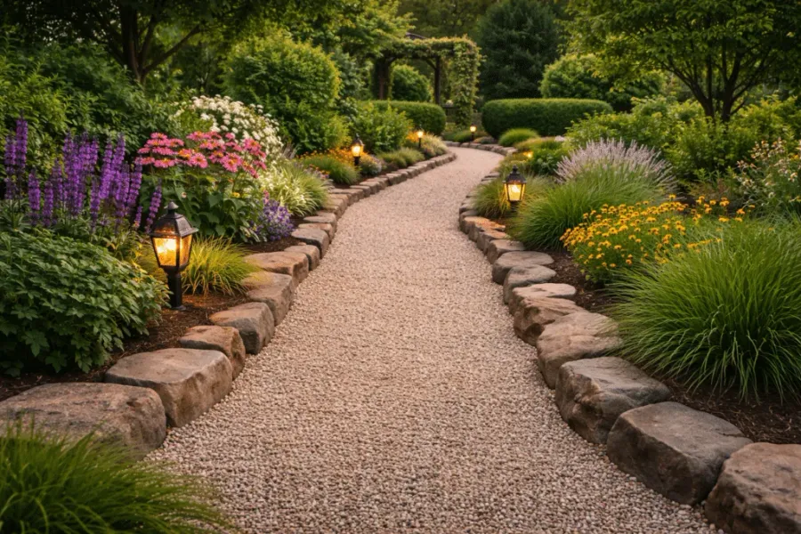 How to Choose the Best Edging for a Safe and Tidy Gravel Path