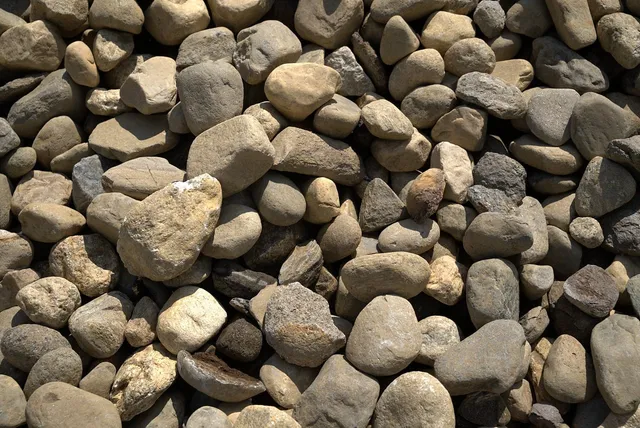 3" to 6" Natural Round River Stone