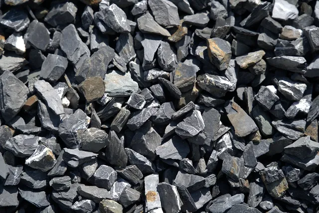 1 1/2" Black Slate