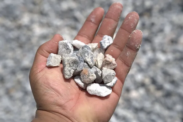 3/4" White Limestone — photo 3