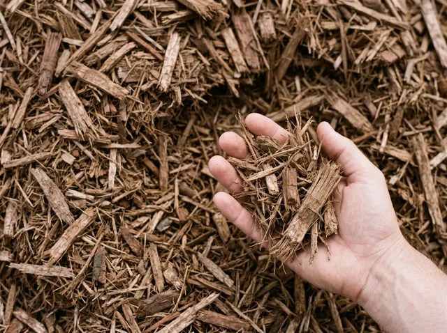 Shredded Hardwood Mulch