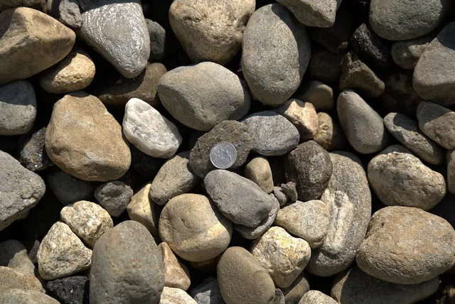 1 1/2" to 3" Natural Round River Stone — photo 3