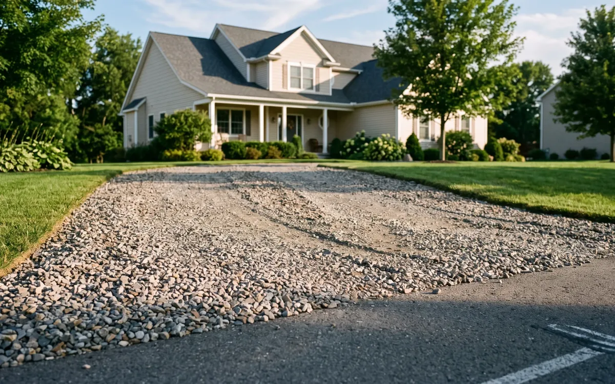 Gravel for Apron Driveways