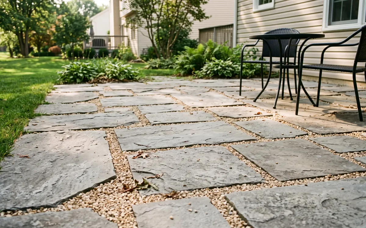Gravel for Flagstone Patios
