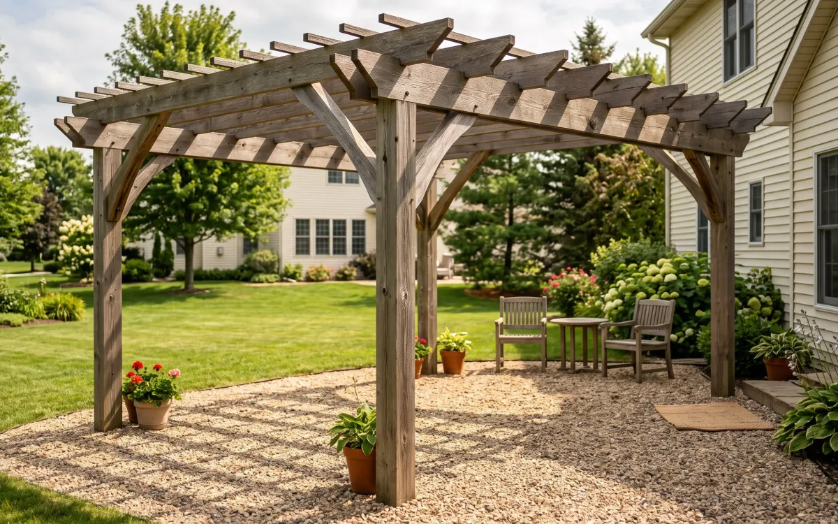 Gravel for Pergolas