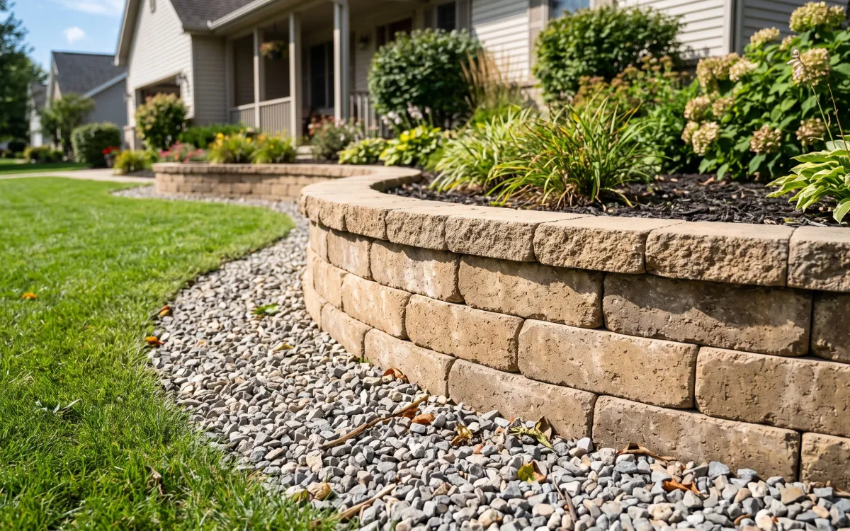 Gravel for Retaining Walls