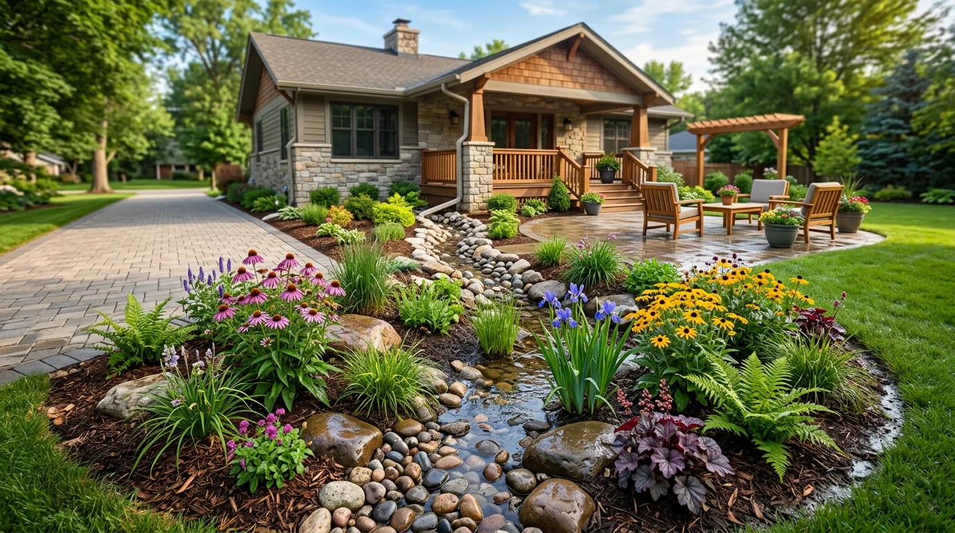 Gravel for Rain Gardens