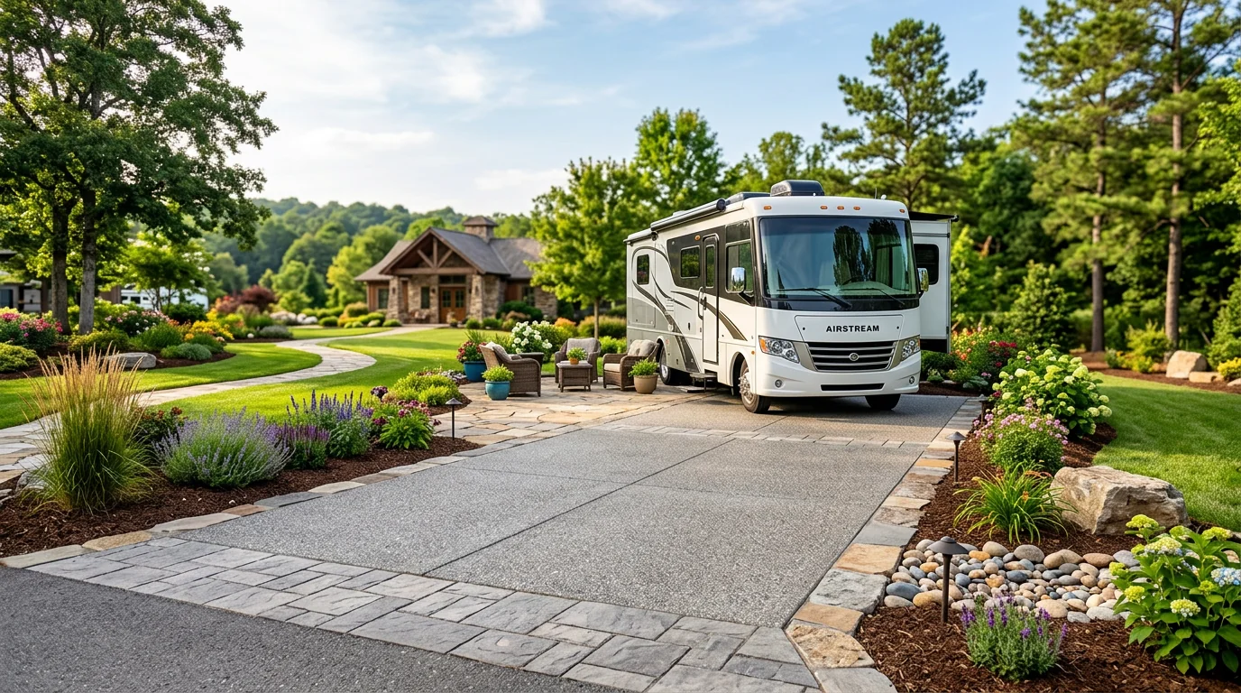 Gravel for RV Pads
