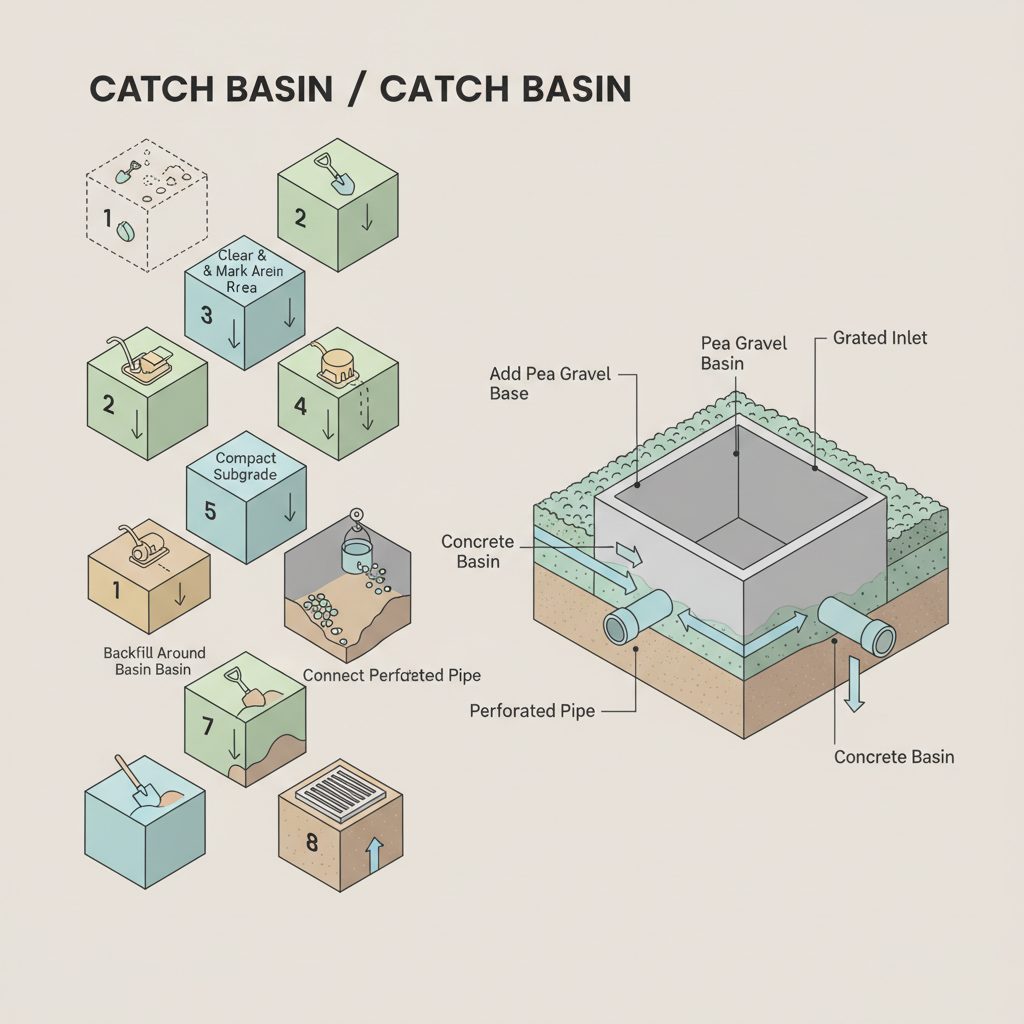 Catch Basin Drain Rock: Sizing, Depth & Quantity Guide installation diagram